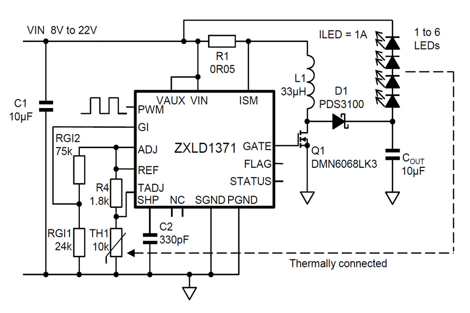LED Driver Controller from Diodes Incorporated Handles More 